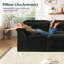Canapé modulaire en nuage de 112 po avec repose-pieds profond Bonord-959590334