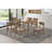 Whisten Premium Walnut Solid Wood Dining Table