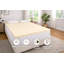 Surmatelas en latex naturel de qualité supérieure de 1 pouce certifié GOLS, surmatelas de taille moyenne à fermeté moyenne et respirant pour soulager la pression-1682389938-1682389932