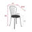 Opera+ Premium All-Weather Wicker Outdoor Stacking Dining Side Chair-84322407