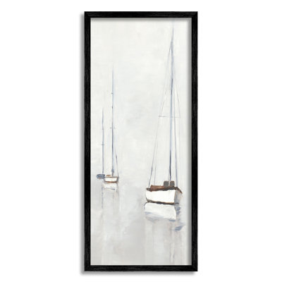 " Muted Sailboats " by Ethan Harper