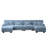 Chenille Modular Sectional Sofa