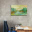 «Epic Graffiti» «Jade Forest» par Silvia Vassileva, art mural sur toile, 40 po x 26 po-117052661