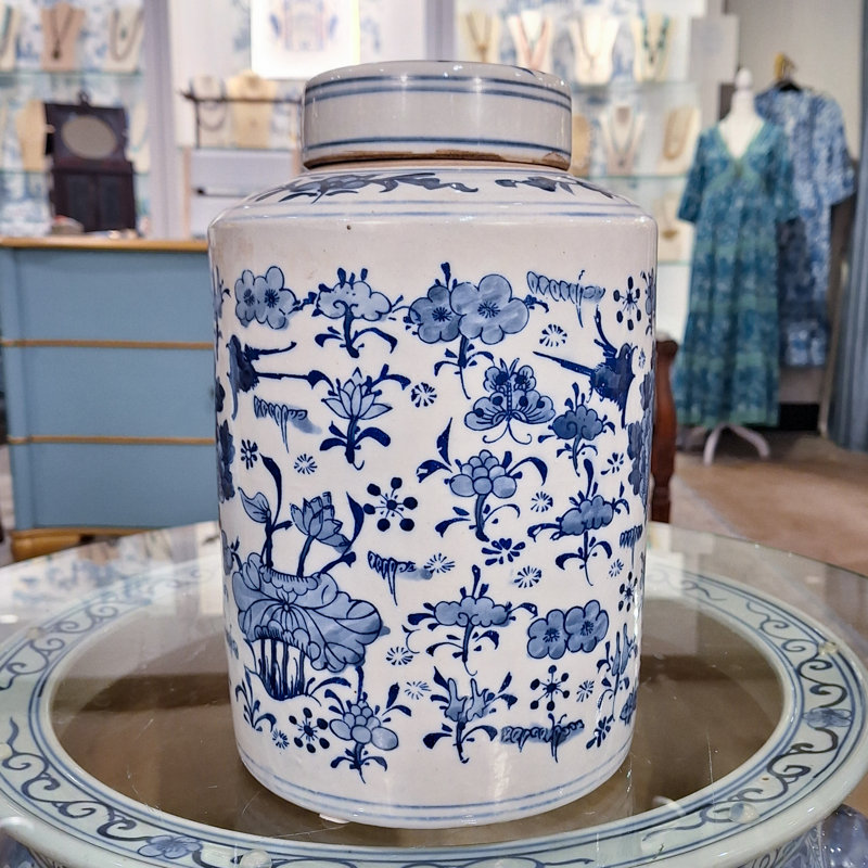 Pot en porcelaine gingembre fabriqué à la main