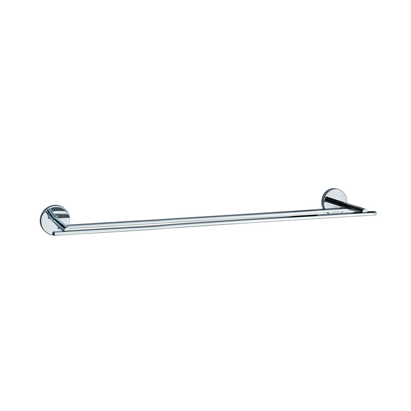 Double barre à serviettes murale 25,75" Loft, Nickel brossé