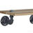 Oak & Sandy Black Finish Wall Rack