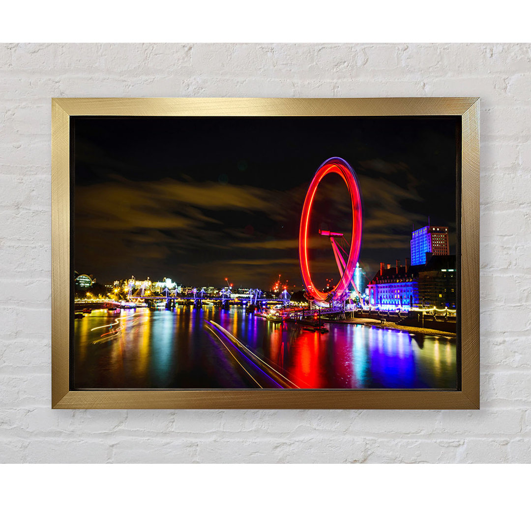 Die Nacht des London Eye - Druck