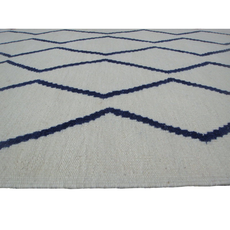 Trumbull Geometric Hand Woven Area Rug, Rectangle 200 x 290cm