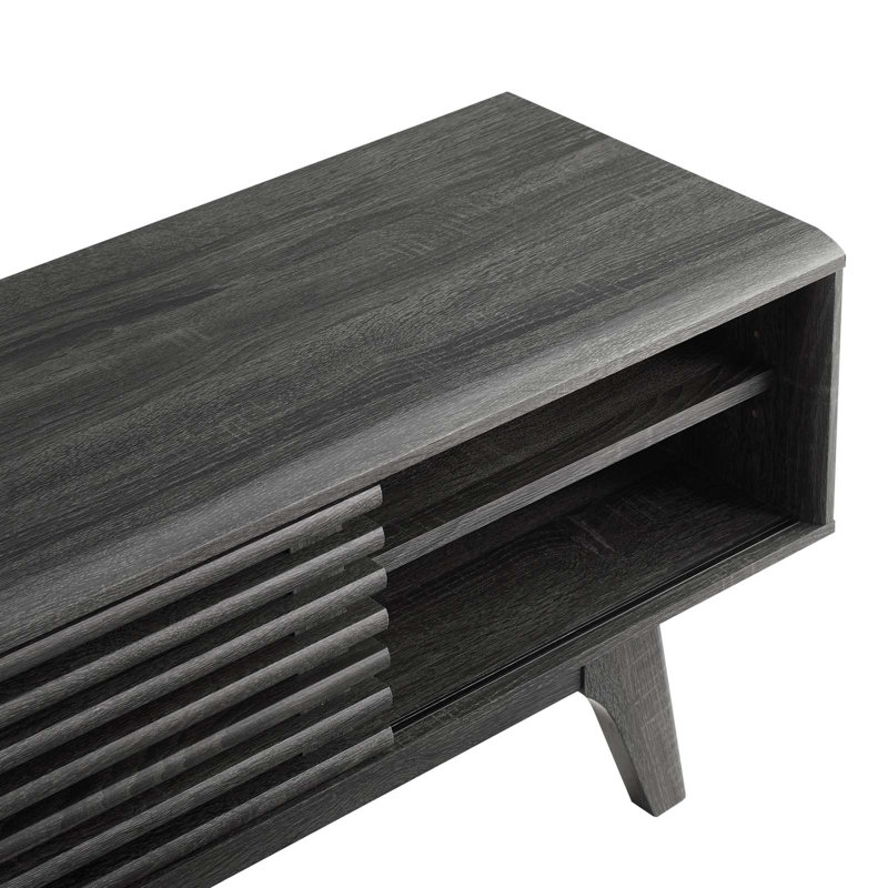 Meuble télé 48 po Render, Gris anthracite