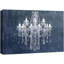 Lustre en cristal gris pastel blanc fantaisie décorant des lumières contemporaines relaxantes et calmes-93589425-93589423