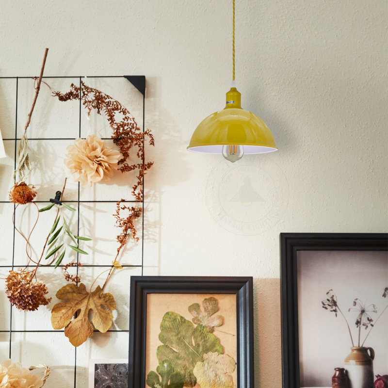 Gleneagle 1 - Light Pendant, No, White, Yellow