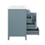 Meuble-lavabo de 30 pouces avec lavabo, armoire de salle de bain avec 3 tiroirs et tiroir basculant, rangement pour porte et tablette réglable-1232587974