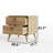 Vintique Oak 2-Drawer Nightstand