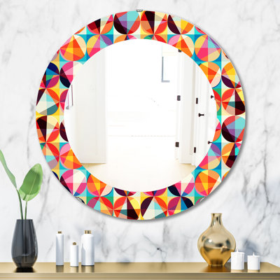 Miroir mural Triangular Colourfields 6