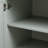 Tall And Wide Storage Cabinet With Doors For Bathroom/Office, Three Drawers, Grey(Old SKU:WF299285AAG)-1683920533