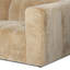 Curteria Upholstered 160 " Genuine Fur U-Shaped Sofa & Chaise-920253518