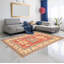 Tapis rouge foncé Finest Ghazni 6 pi 9 po x 9 pi 8 po