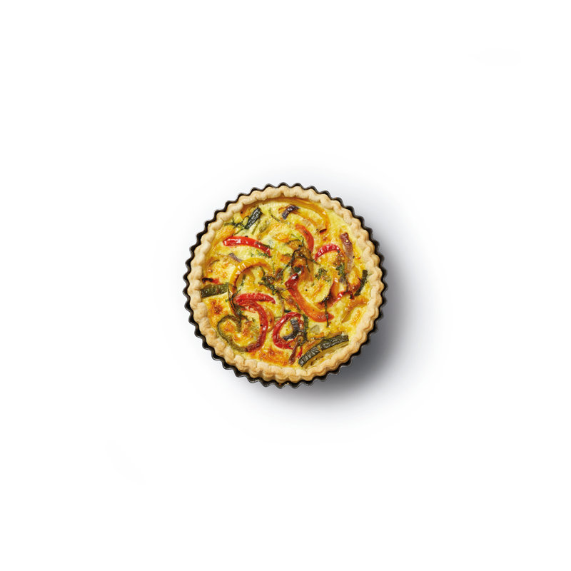 MasterClass Nonstick Steel Tart Pan, 20 cm