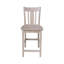  Tabouret de comptoir en bois massif Guzik-1160073736-1160073734
