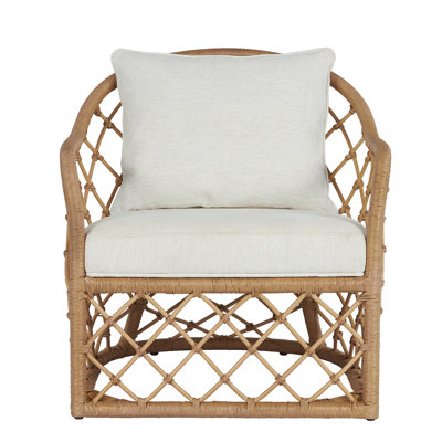 Fauteuil en polyester Rooney