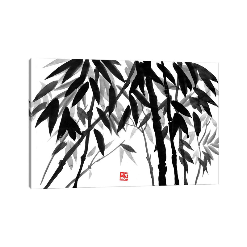 Bamboo Forest by Péchane - Wrapped Canvas Gallery-Wrapped Canvas Giclée, 101.6 cm H x 66.04 cm W x 1.91 cm D