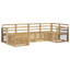 247cm Wide Patio Sectional Set