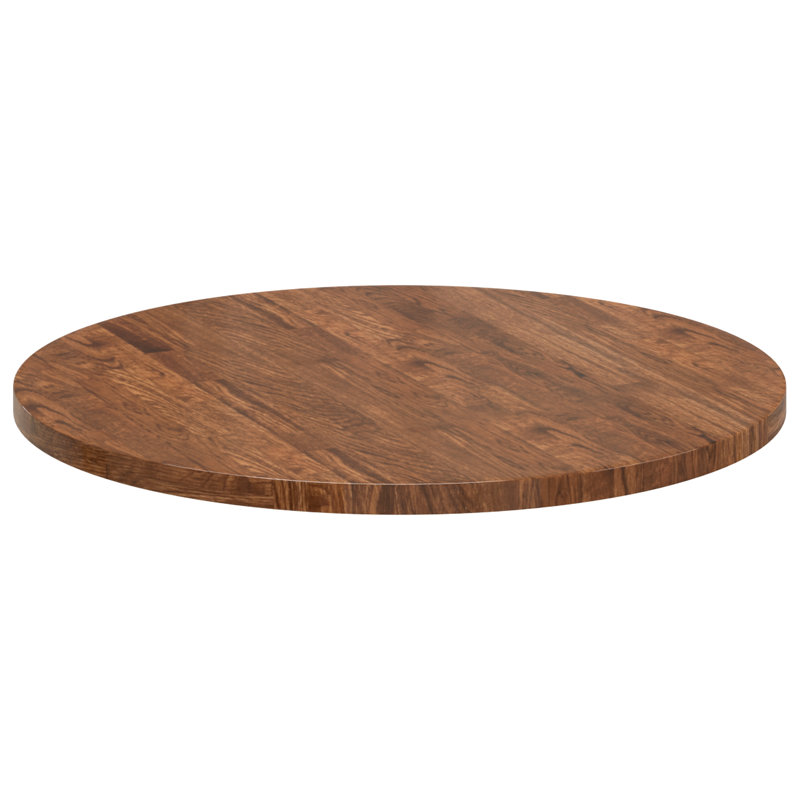 Solid Wood Table Top, Light Brown, 2.5cm H x 70cm W x 70cm D