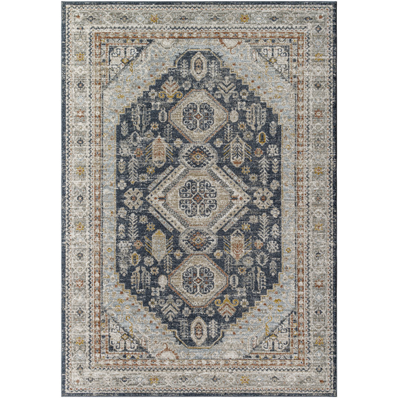 Oriental Indoor Rug, Rectangle 2' x 2'11"