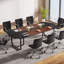 Table de conférence ovale 6 pi pour salle de réunion