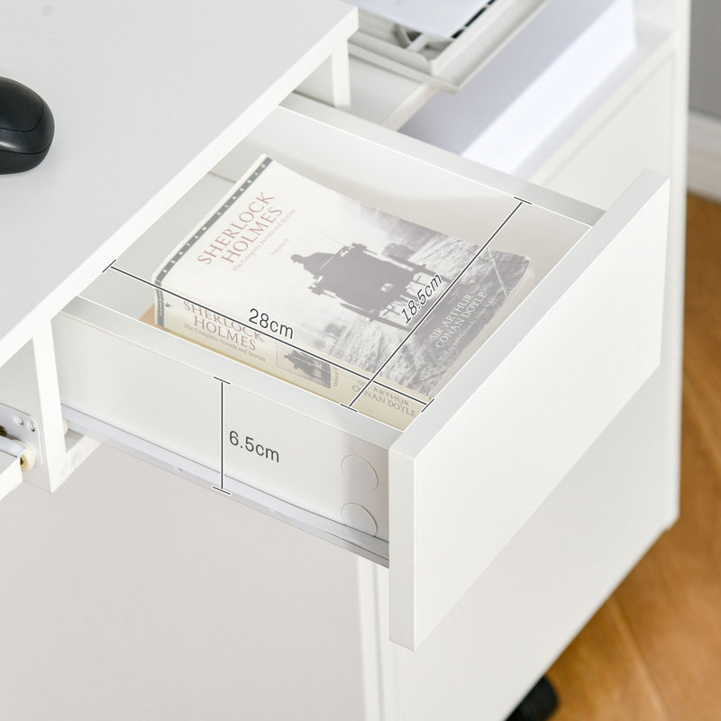 Dorra Writing Desk, White