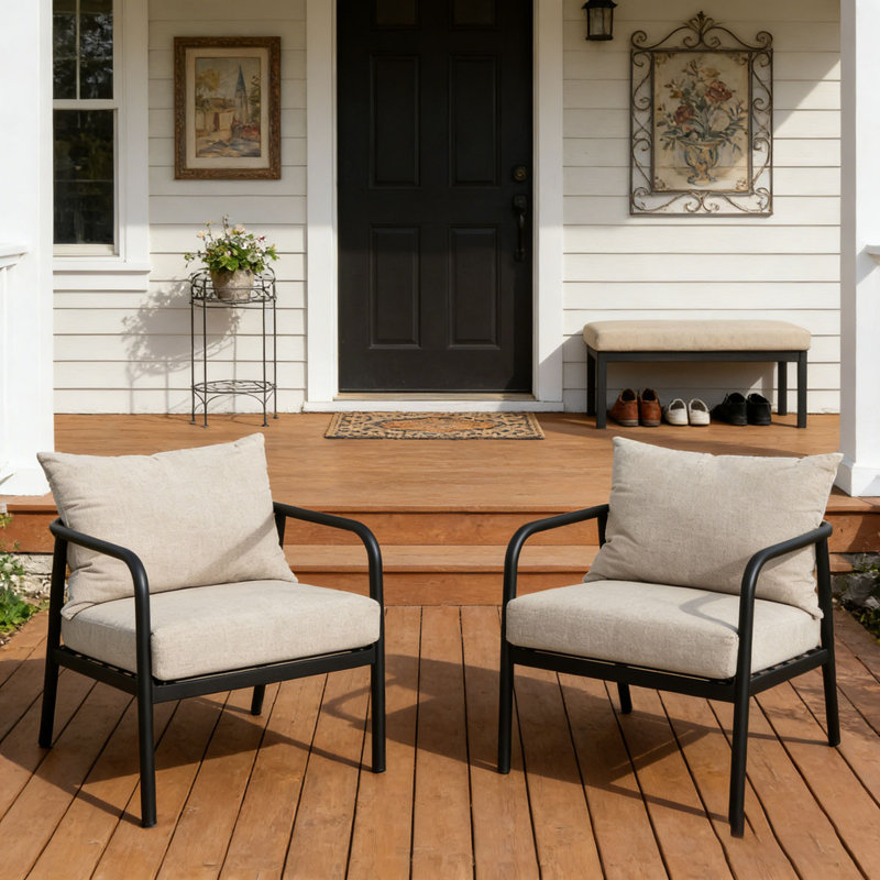 Fauteuil club d'extérieur