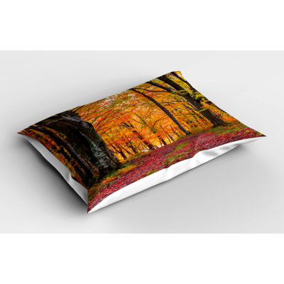Forest Polyester Toile Sham Set
