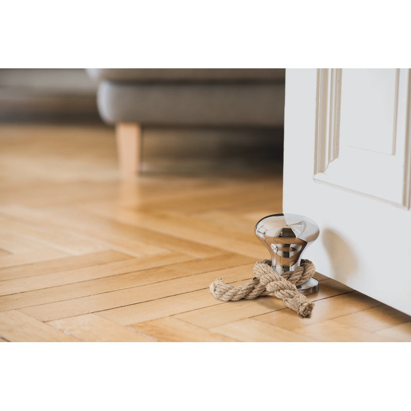 Hamburger Aluminium Weighted Floor Stop