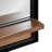 Muirhead Metal Rectangle Mirror with Shelves