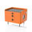 Cathriona 2 - Drawer Nightstand With Fingerprint Lock And Led Lights And Music Player-717821405