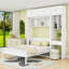 Lit escamotable avec armoires, bureau encastré et tablettes Murphy-640305413-640305419
