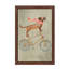 Dachshund On Bicycle II by Coco De Paris - Floater Frame Print on Canvas-914469117-914469114