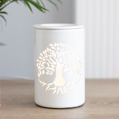 Concrete / Cement Tabletop Wax Warmer
