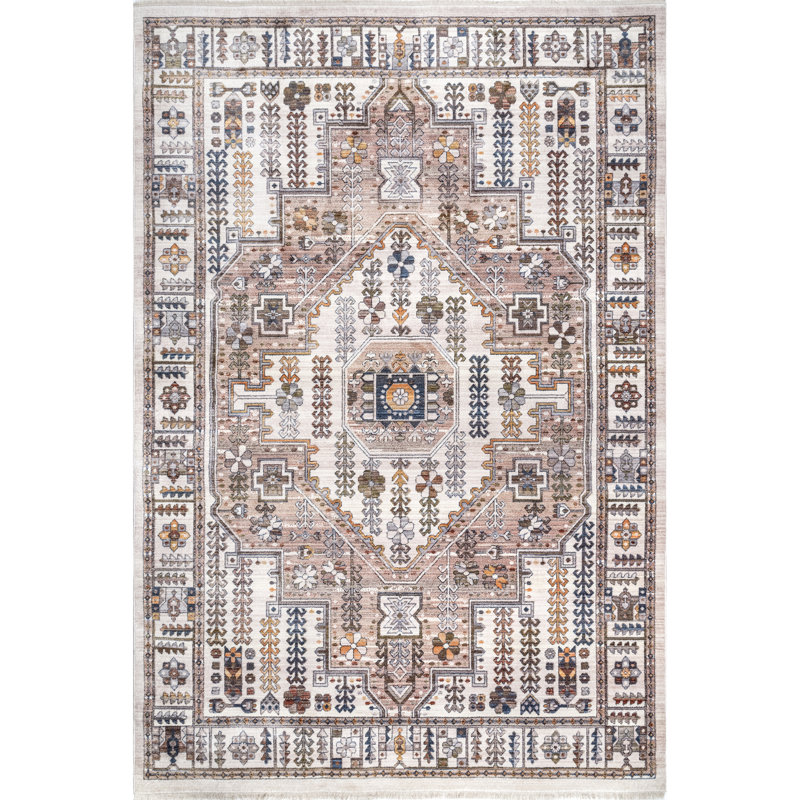Oriental Indoor Rug, Rectangle 3' x 5'