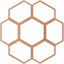 Médaillon de plafond en bois Florin-63411883-63411861