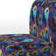 Fauteuil de chambre bleu et bleu prune