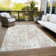 Machine Washable Indoor/Outdoor Claudian ACN1508 Ivory Rug