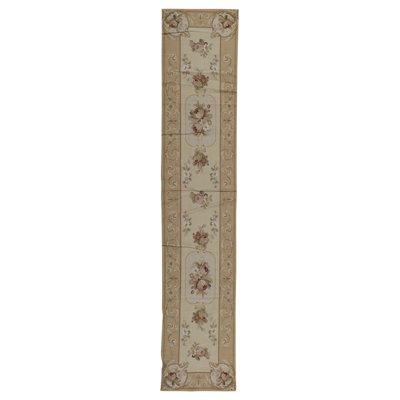 Wool Floral Area Rug