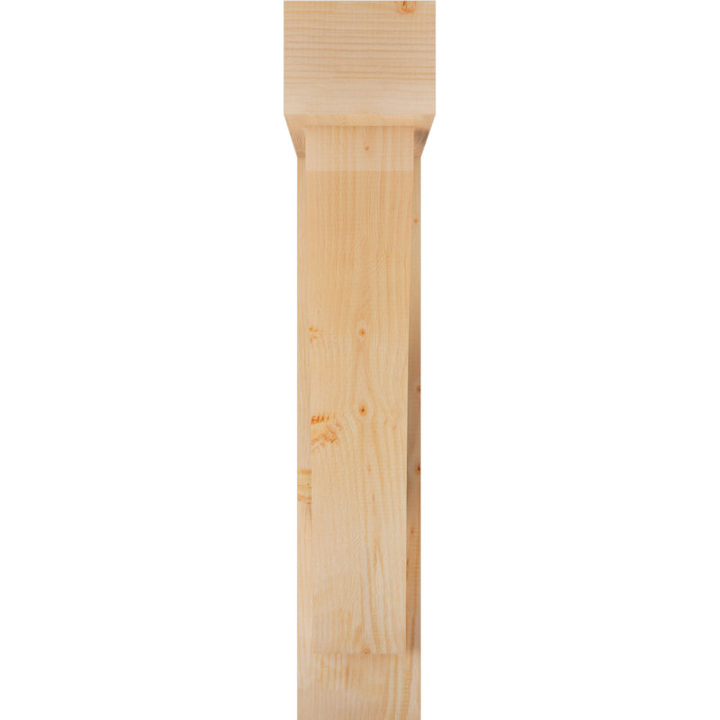 Support de bloc Thorton avec entretoise décalée, 44 x 32, Sapin Douglas de l 8 po (scié brut)