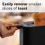 Compact 2-Slice Toaster With Reheat/Defrost, Foldable Bun Warmer, Auto Shut-Off, High Lift And Crumb Tray-109694552