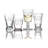 Versailles 12oz. Drinking Glass Set