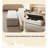 Bright-Toned Rectangular Storage Ottoman