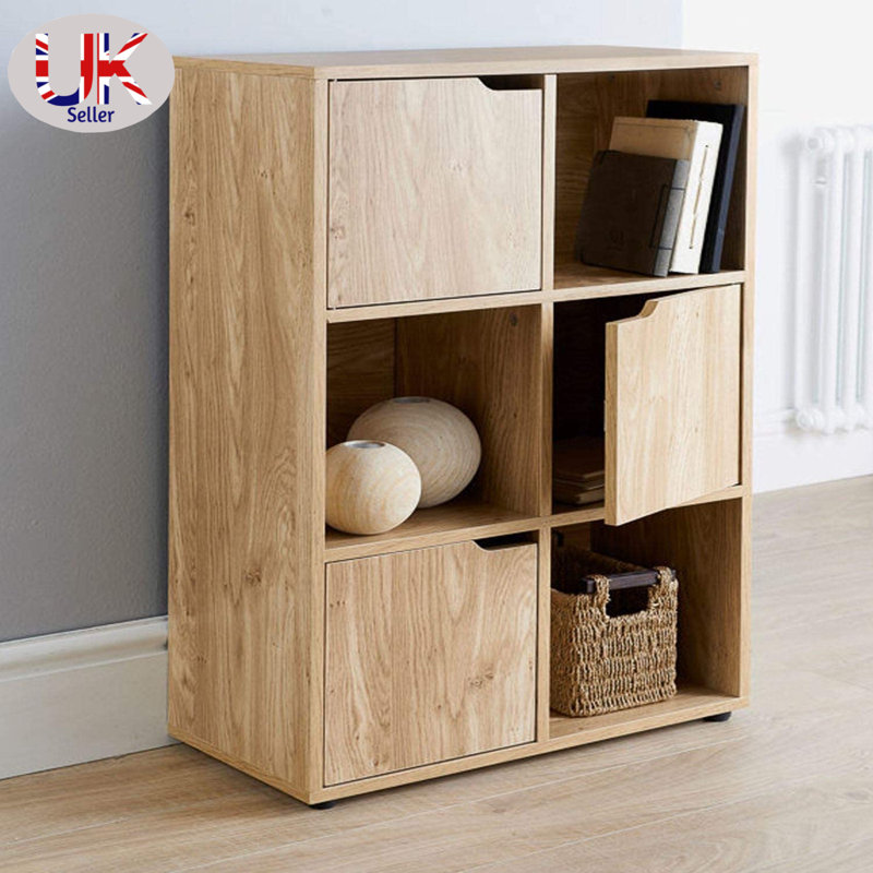 Sharee 90cm H x 60cm W Cube Bookcase