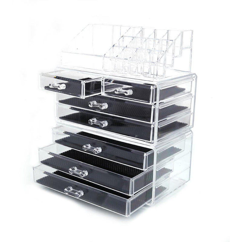 Acrylic Makeup Organiser, Clear