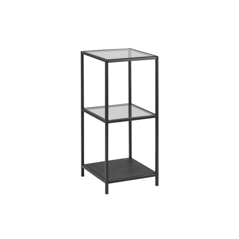 Blackwell 35 cm W Steel Etagere Bookcase, (2 Shelves) 82.5cm H x 35cm W x 37cm D
